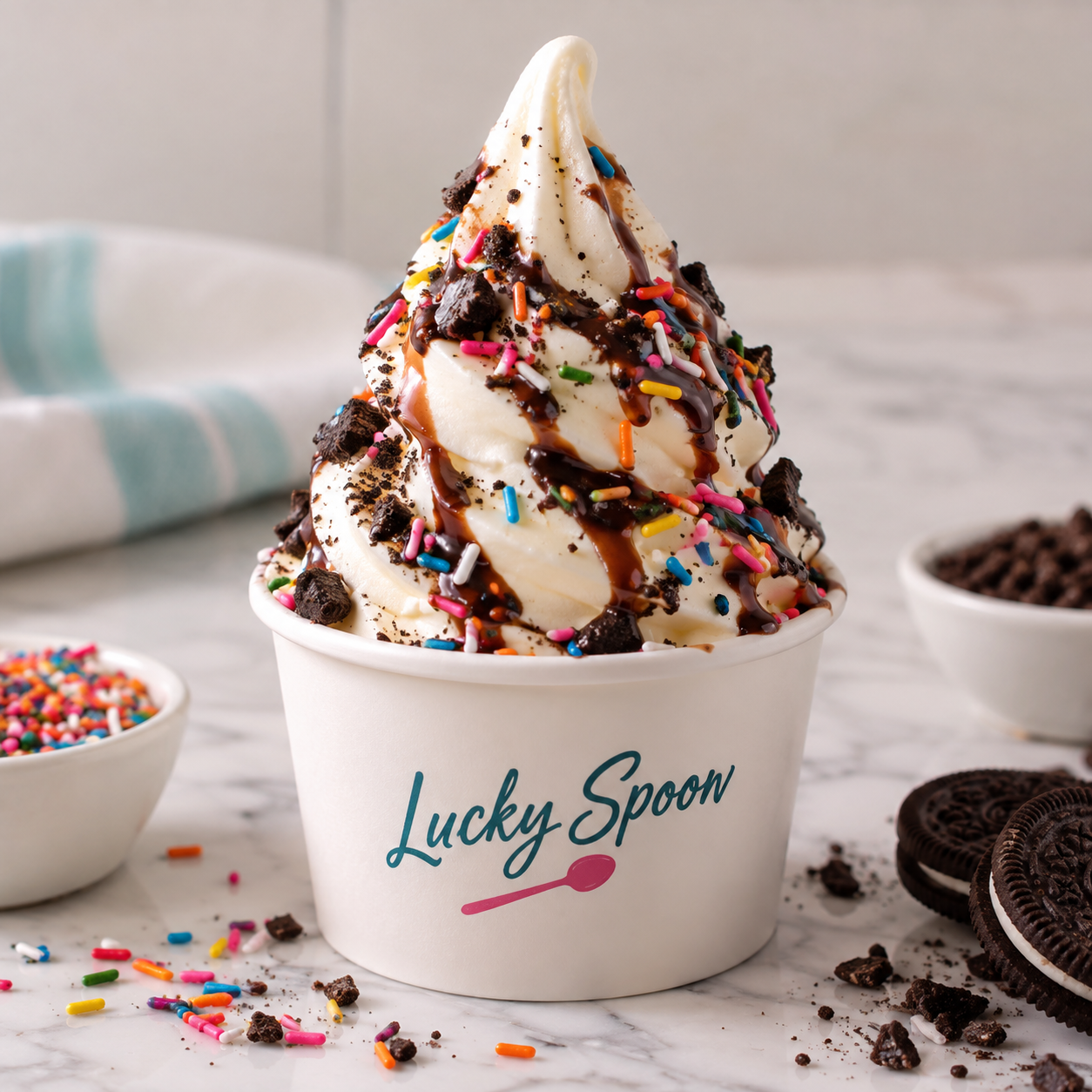 Soft Serve at Lucky Spoon