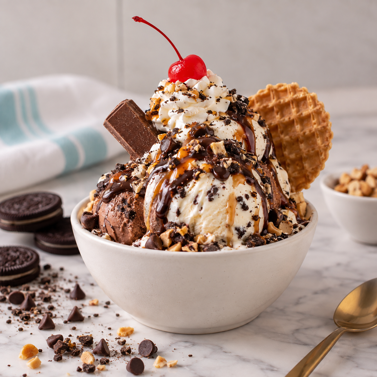 Specialty Ice Cream Creations at Lucky Spoon