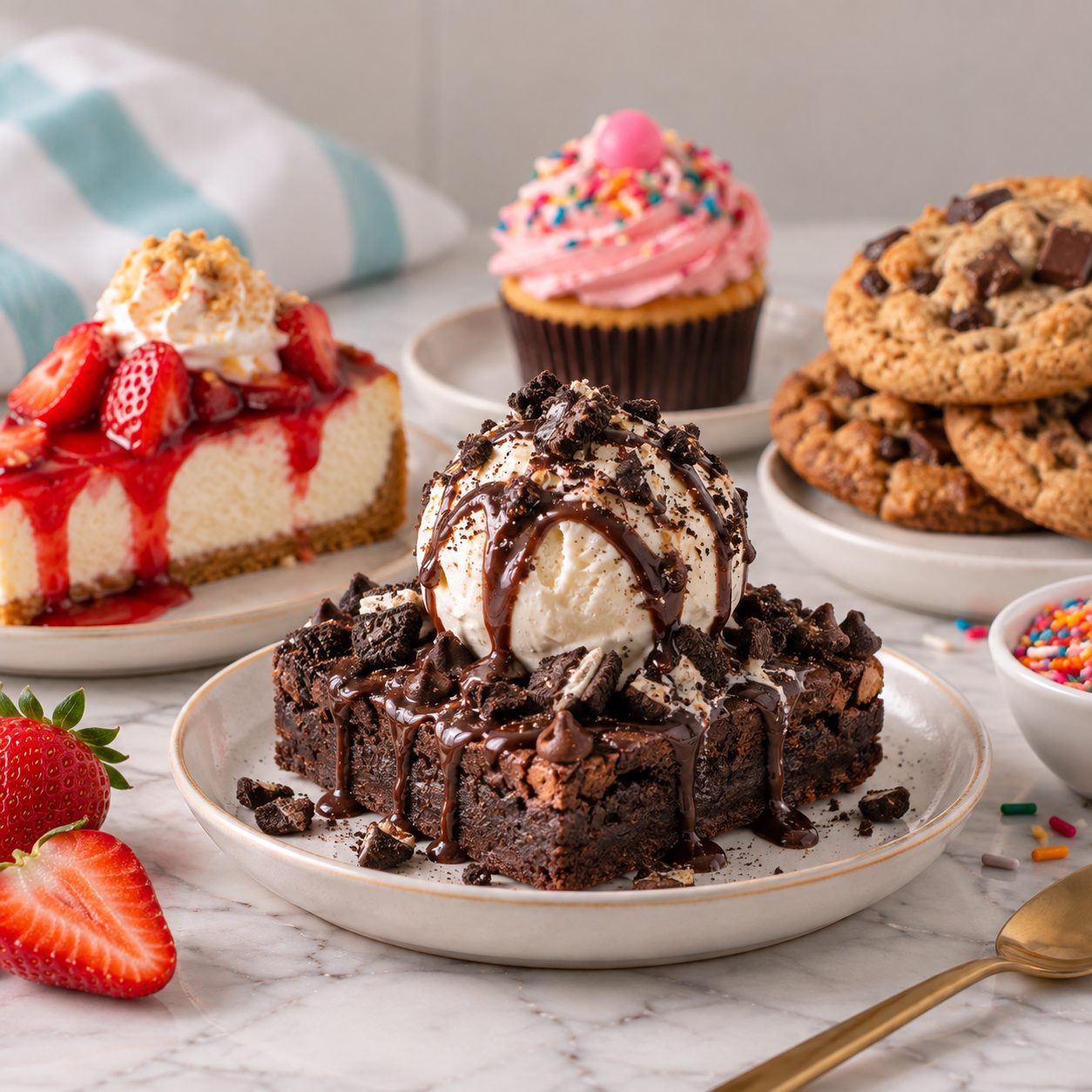 Desserts and Sweet Treats at Lucky Spoon